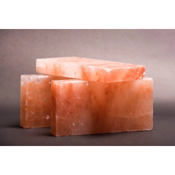 Cegła solna 20x10x2,5 cm obustronnie szlifowana sól himalajska